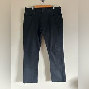 Polo Ralph Lauren Khaki Pants Men's 38x32 Varick Slim Straight Jeans Denim Black